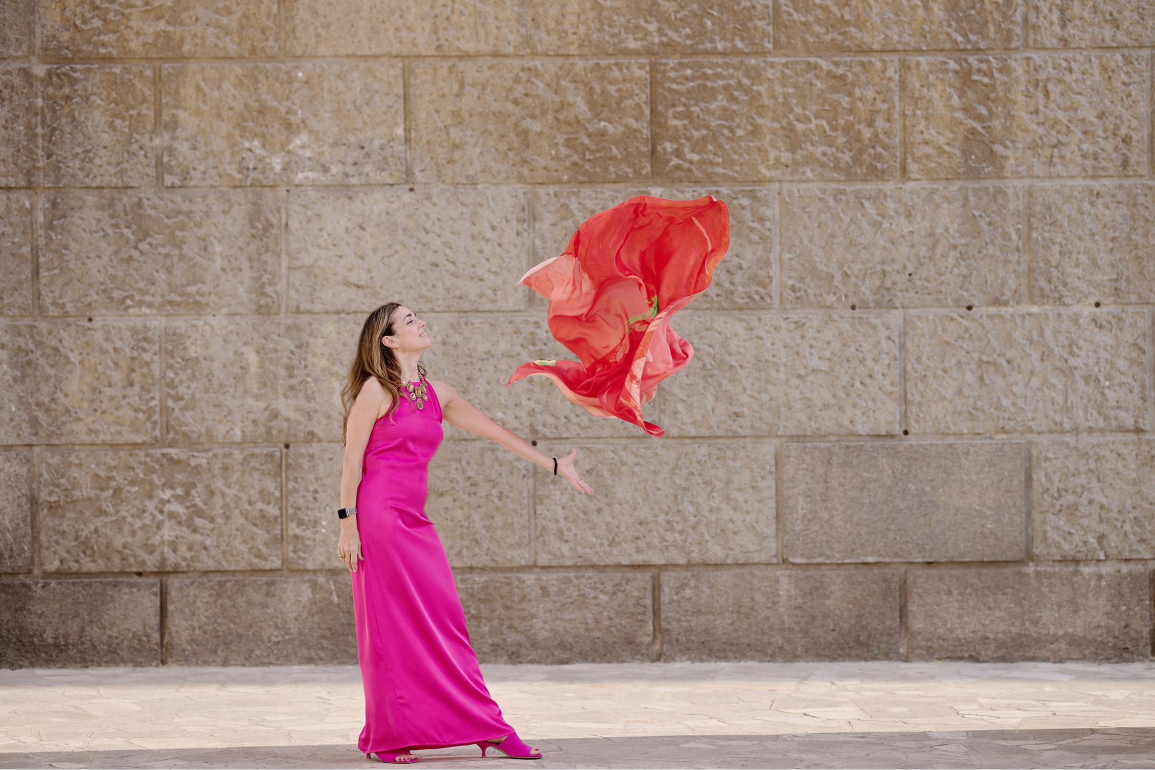 Artistic Silk Scarves