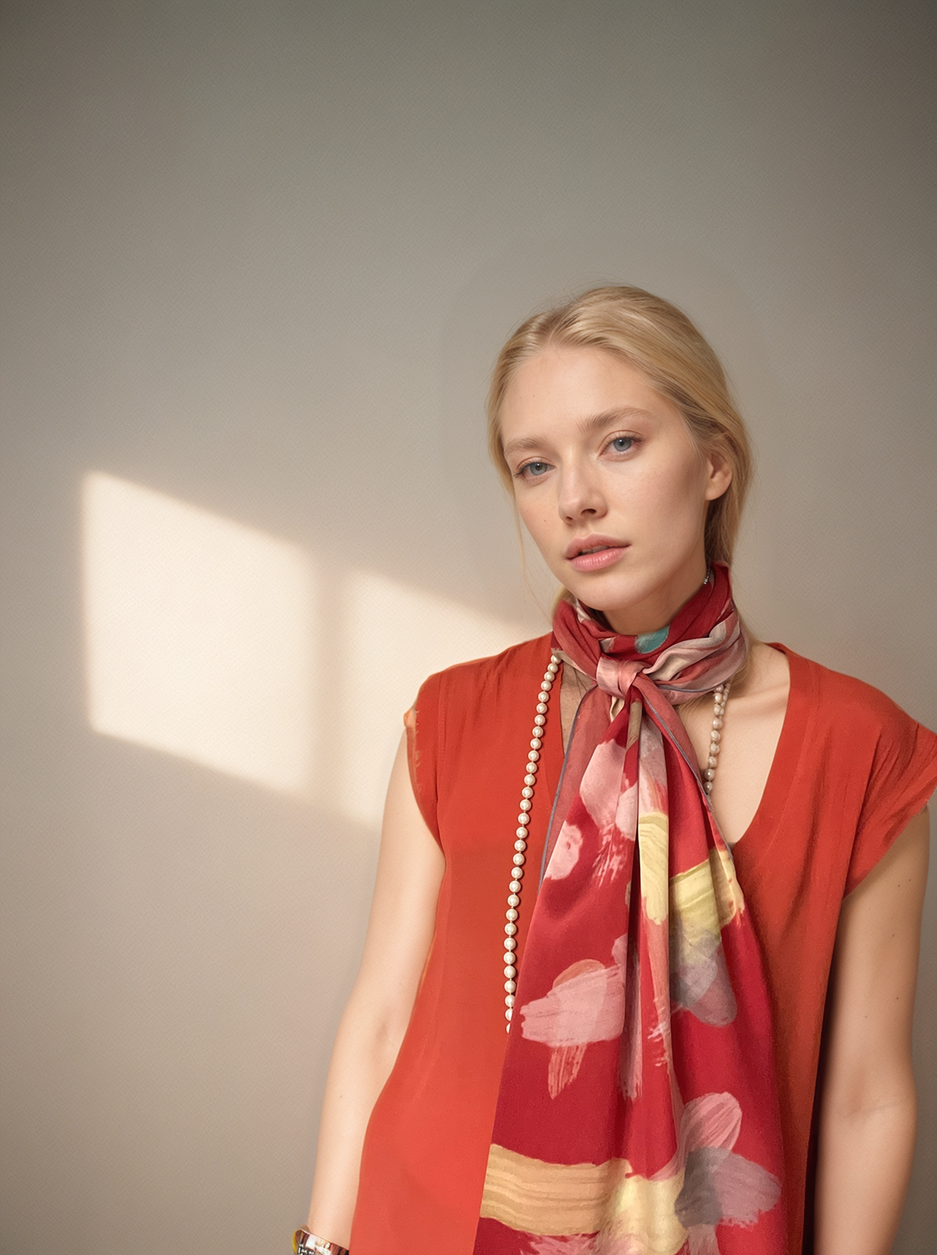 Butterfly - byclu - clu - silk scarf