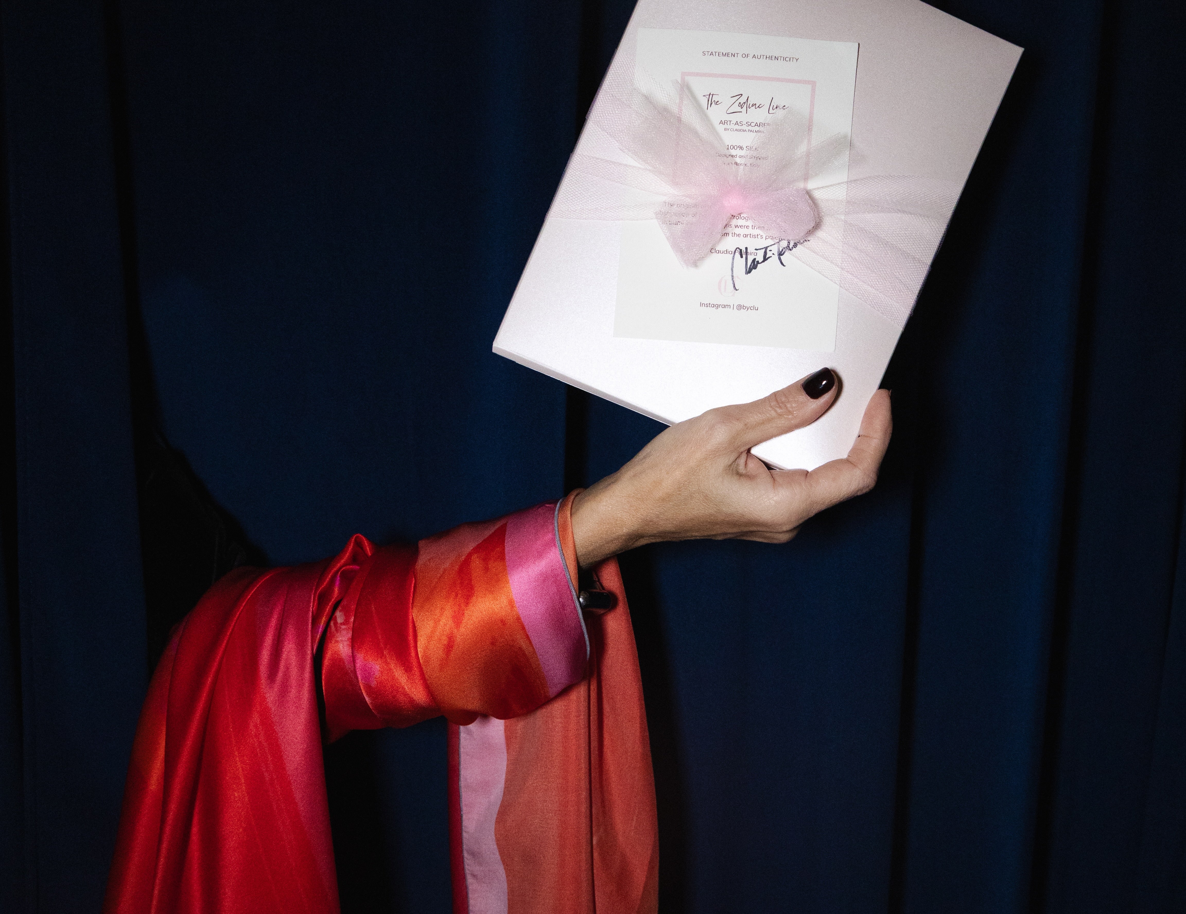 The Gift of Art... on Silk